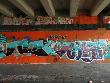 Graffiti Wall in Essen - Photo by Kico_one - Essen, NRW, Ruhrpott (2018)