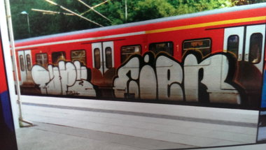 Graffiti Train - Photo by Kico_one - Taps, Eier, Ei