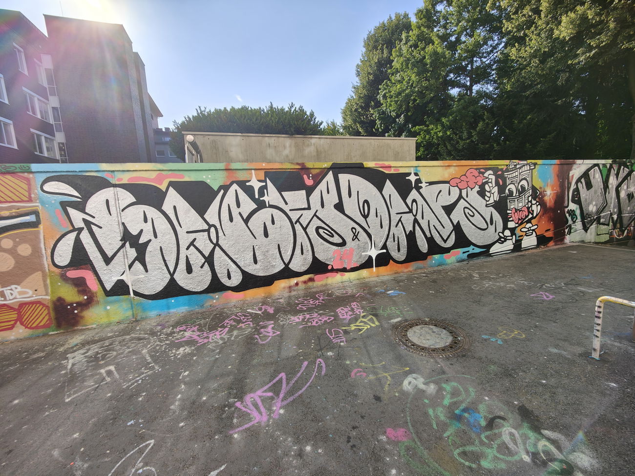 Graffiti Wall in Essen - Photo by Kico_one (2024)