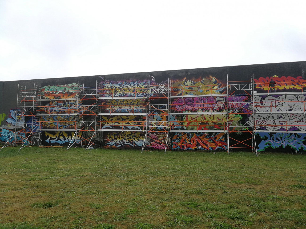 Graffiti Wall in Heerlen - Photo by Kico_one - Heerlen, UnframedEXPO (2018)