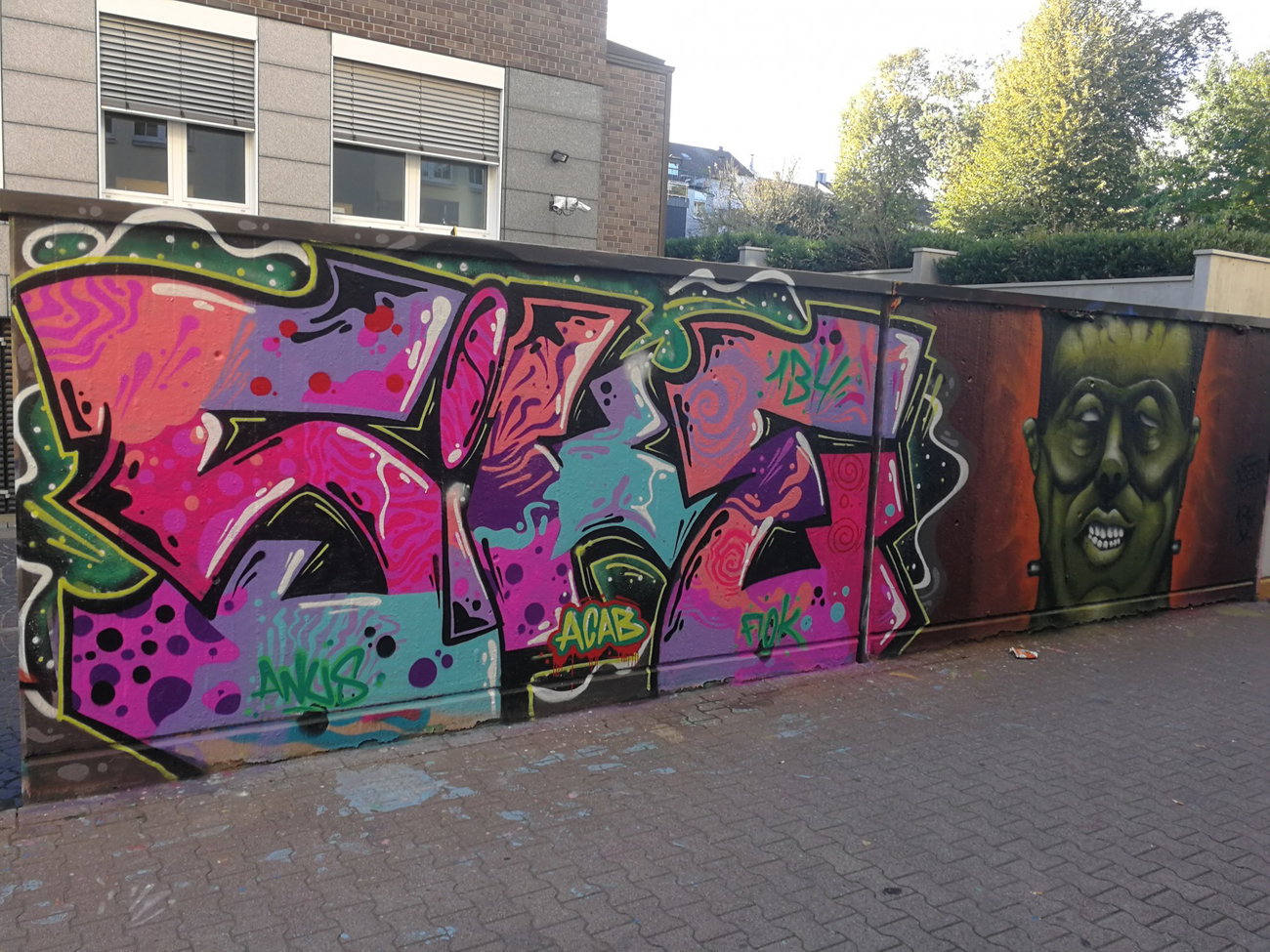 Graffiti Wall in Essen - Photo by Kico_one - Essen, Sike