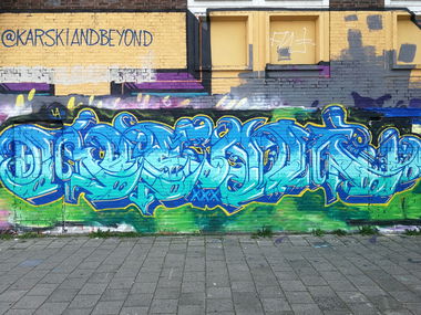 Graffiti Wall in Amsterdam - Photo by Kico_one - Amsterdam, Netherlands