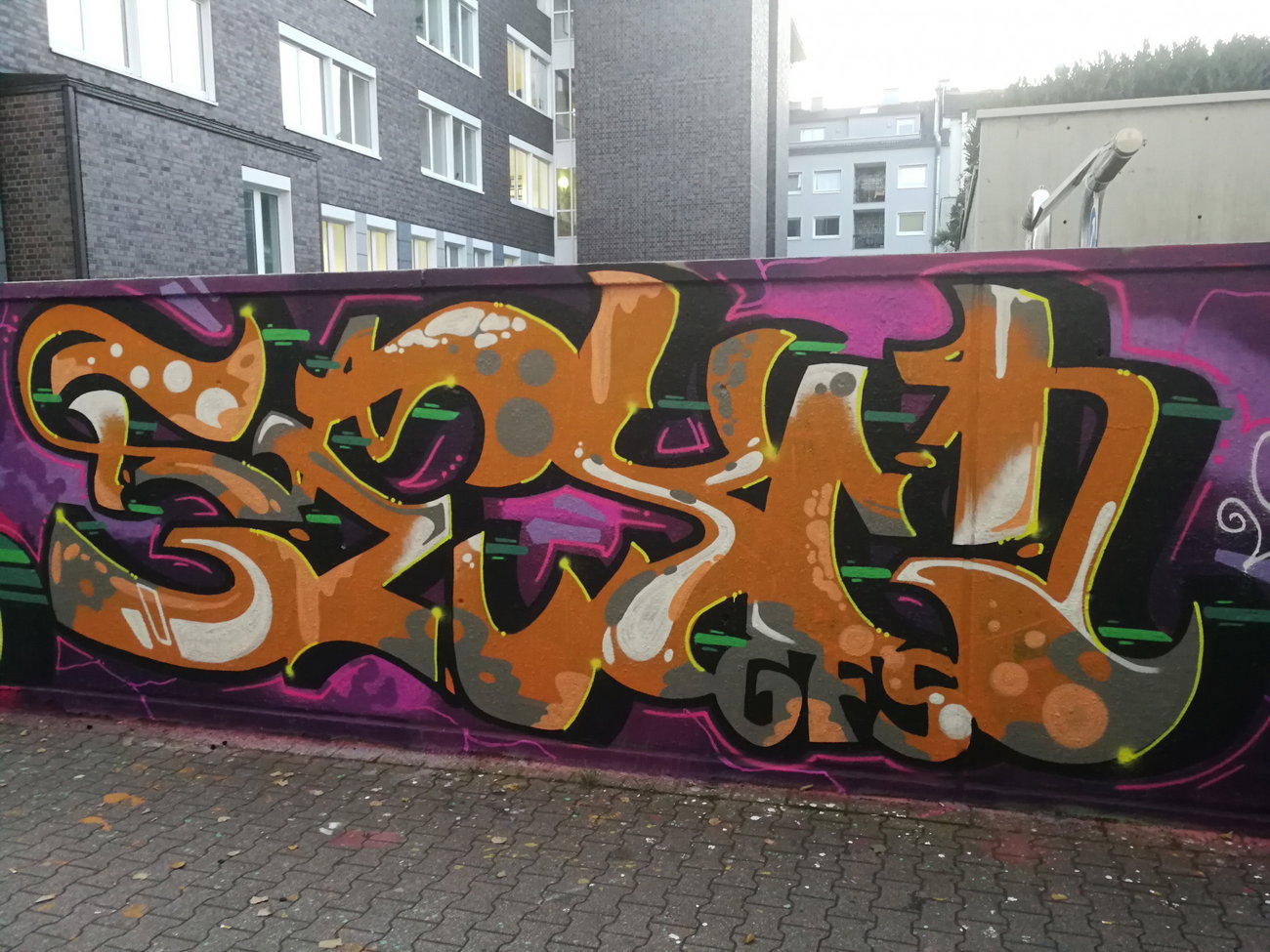 Graffiti Wall in Essen - Photo by Kico_one - Essen, NRW, Ruhrpott (2019)