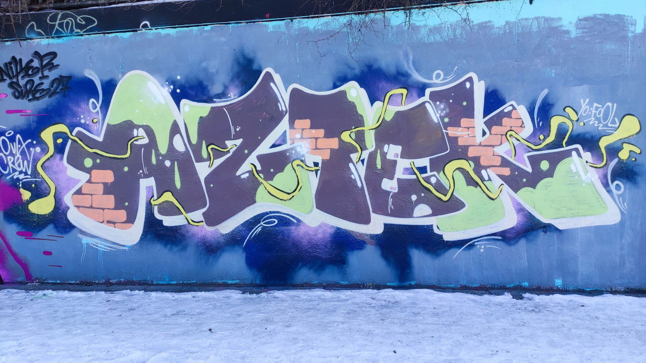 Graffiti Wall in Essen - Photo by Kico_one - Essen, NRW, Ruhrpott (2021)