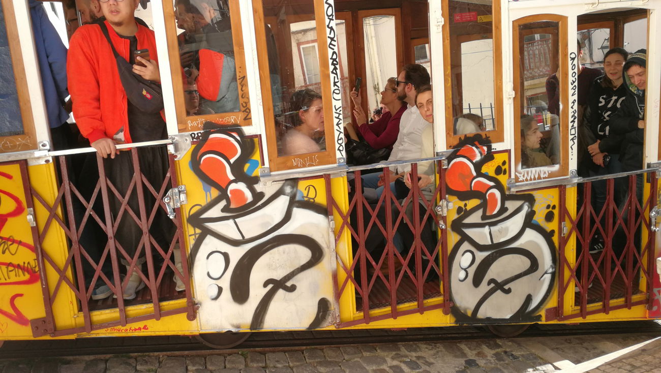 Graffiti Train in Lissabon - Photo by Kico_one - Lissabon, Portugal, Lisboa