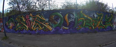 Graffiti Wall in Essen - Photo by Kico_one - Essen, NRW, Ruhrpott (2017)