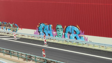 Graffiti Bombing in Essen - Photo by Kico_one - Essen, Giradetstrasse (2023)