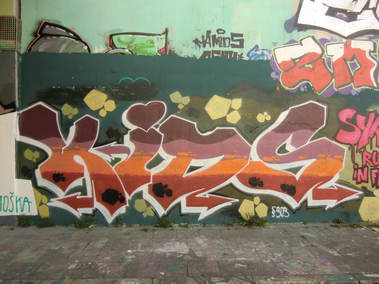 Graffiti Wall in Essen - Photo by Kico_one - Essen, NRW, Ruhrpott (2016)