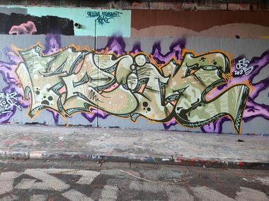 Graffiti Wall in Essen - Photo by Kico_one (2025)
