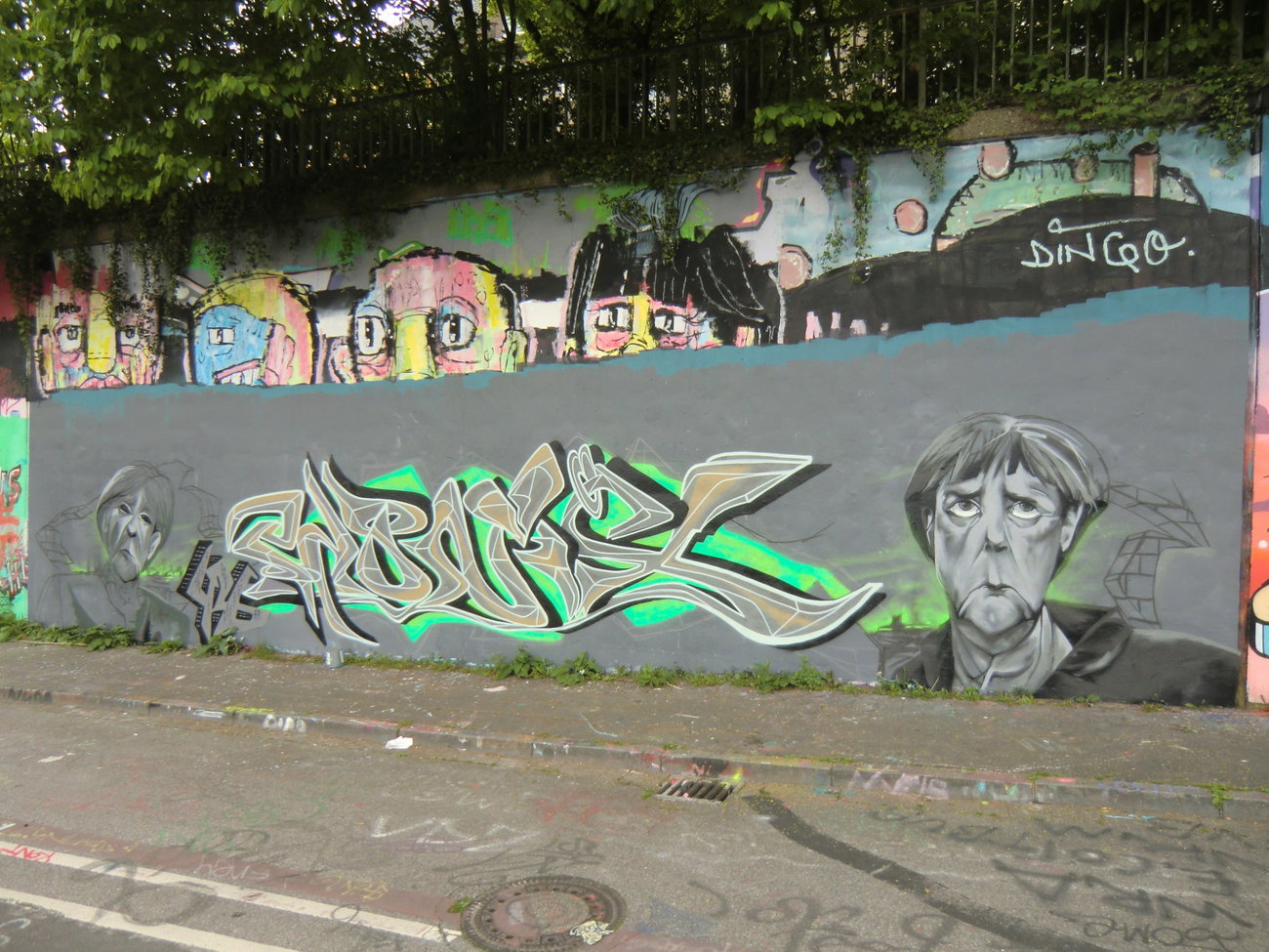 Graffiti Wall in Essen - Photo by Kico_one - Essen, NRW, Ruhrpott (2017)