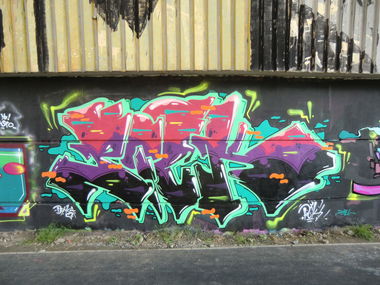 Graffiti Wall in Prague - Photo by Kico_one - Prague, Praha, Pick