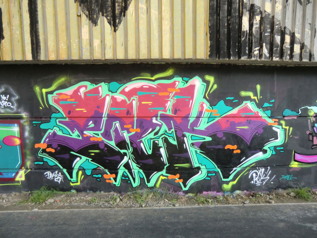 Graffiti Wall in Prague - Photo by Kico_one - Prague, Praha, Pick