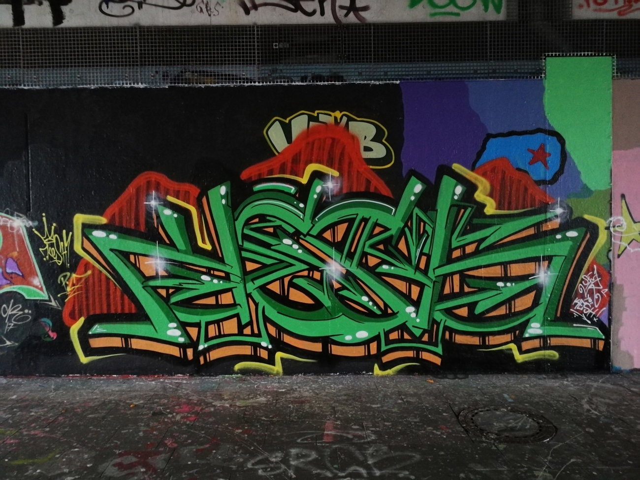 Graffiti Wall in Essen - Photo by Kico_one - Essen, NRW, Ruhrpott (2017)