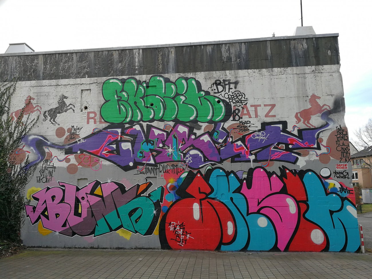 Graffiti Wall in Essen - Photo by Kico_one - Essen, NRW, Ruhrpott (2018)