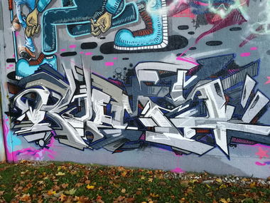 Graffiti Wall in Dachau - Photo by Kico_one - Dachau, Freisingerstrasse (2017)