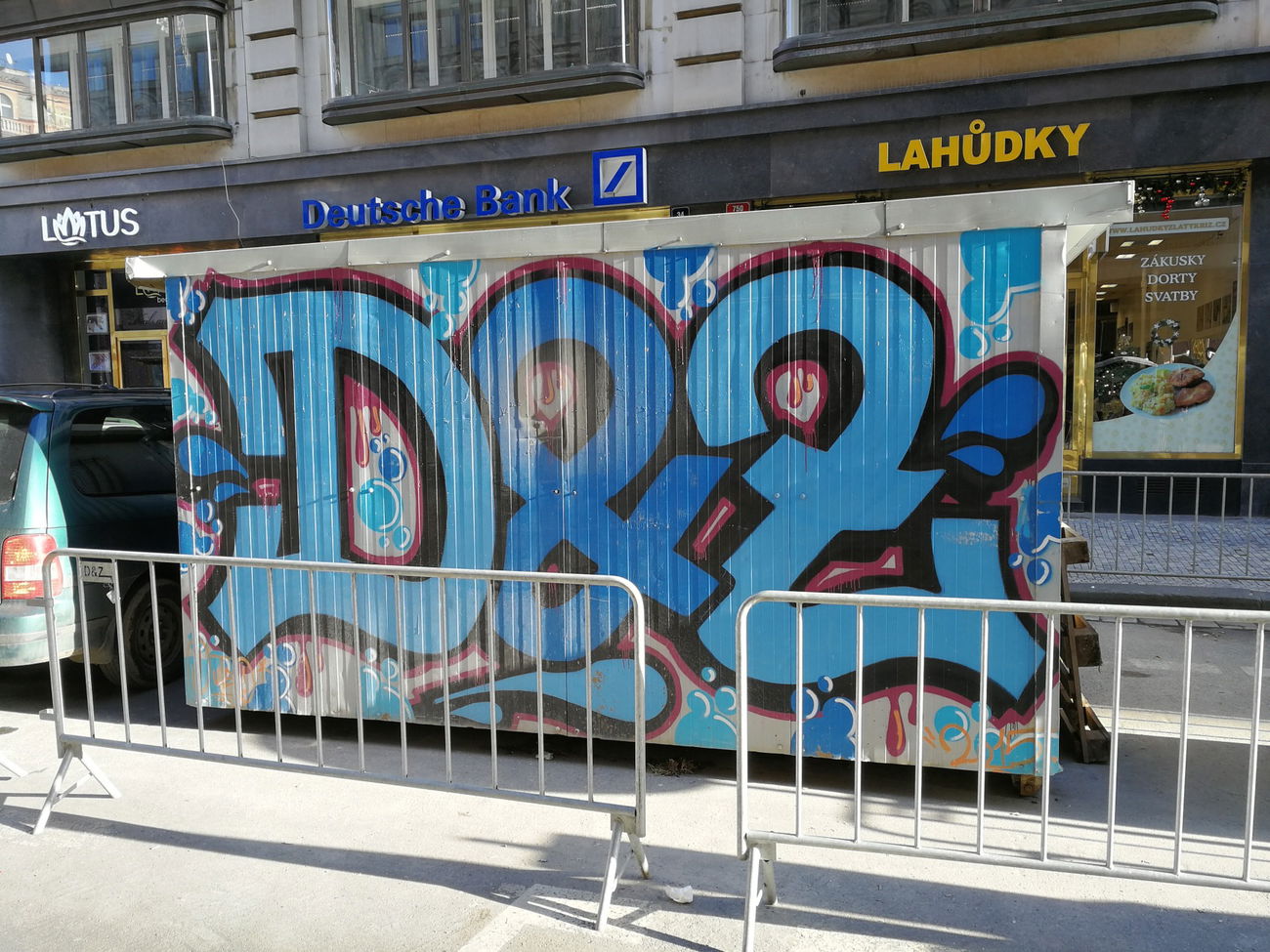 Graffiti Bombing in Prague - Photo by Kico_one - Prague, Praha, D&Z