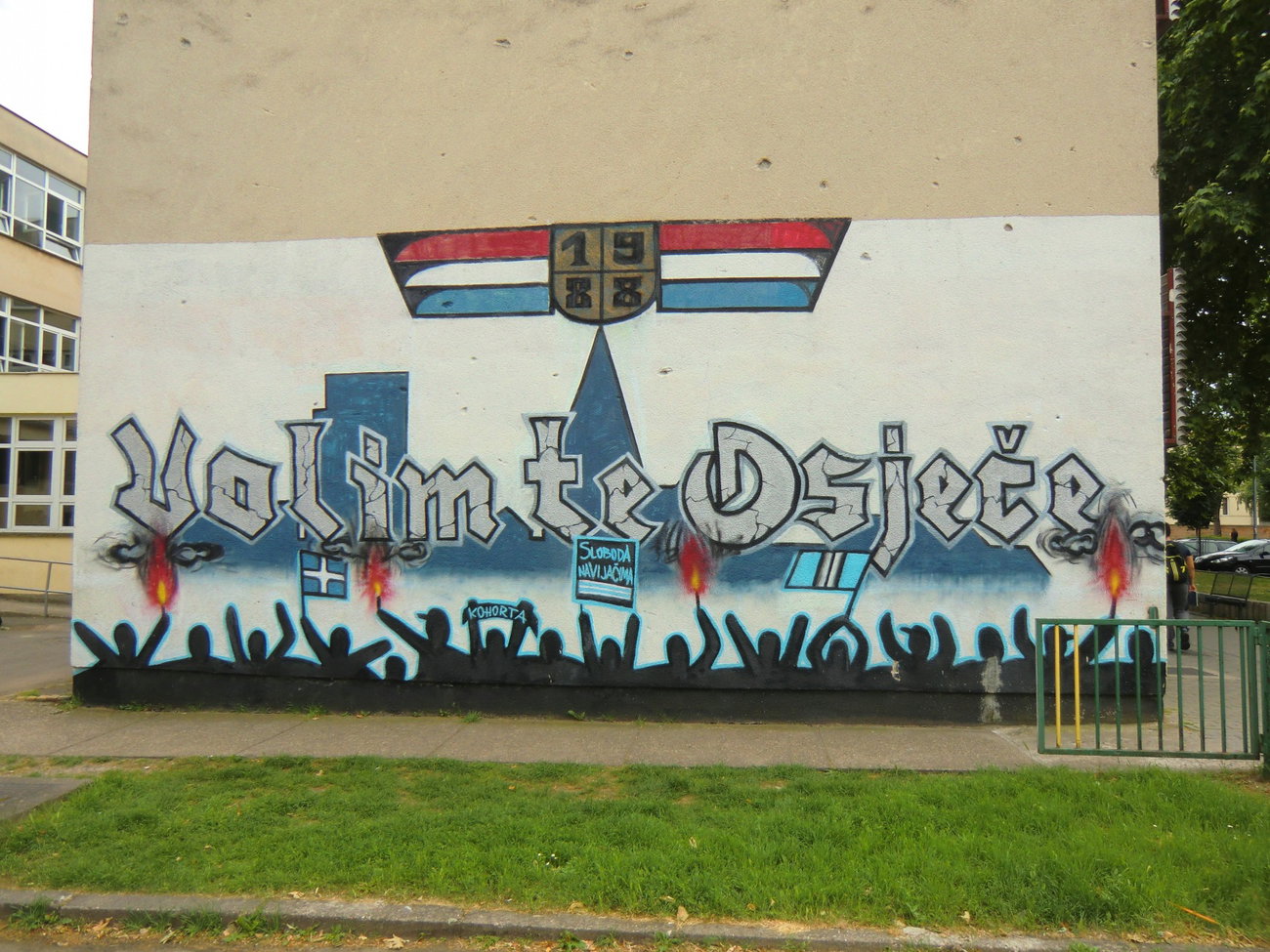 Graffiti Wall in Osijek - Photo by Kico_one - Osijek, Croatia, Hrvatska