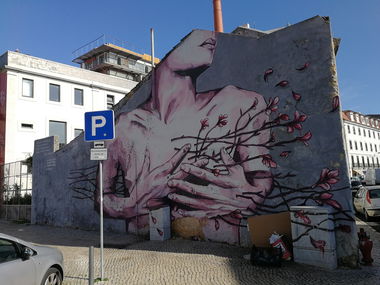 Graffiti Street Art in Lissabon - Photo by Kico_one - Lissabon, Lisboa, Portugal