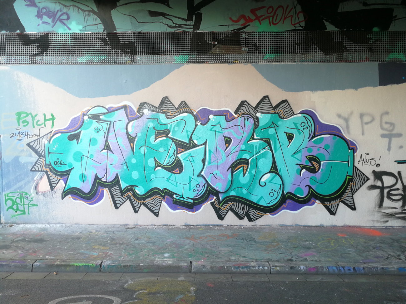 Graffiti Wall - Photo by Kico_one - Essen, Ruhrpott