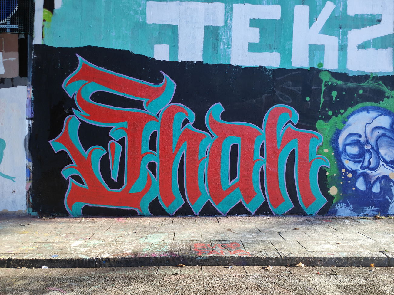 Graffiti Wall in Essen - Photo by Kico_one - Essen, Shah (2025)