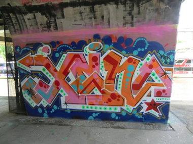 Graffiti Wall in Wien - Photo by Kico_one - Wien, Vienna, Austria