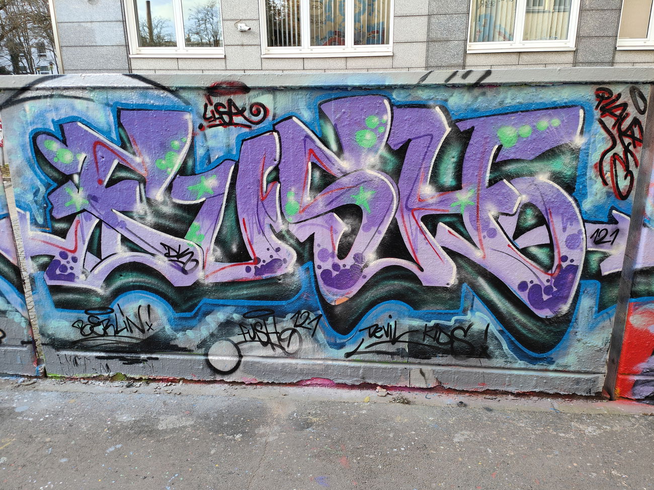 Graffiti Wall in Essen - Photo by Kico_one - Essen, Fush (2025)