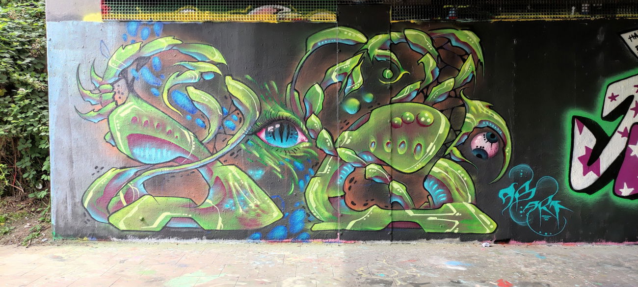 Graffiti Wall in Essen - Photo by Kico_one (2021)