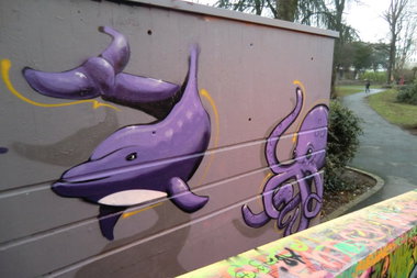 Graffiti Wall in Essen - Photo by Kico_one (2014)