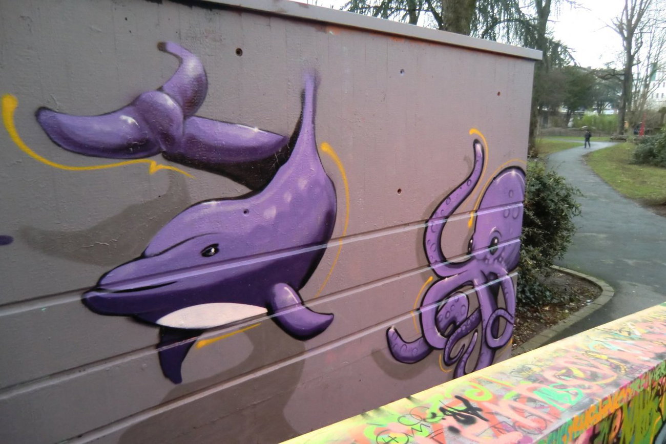 Graffiti Wall in Essen - Photo by Kico_one (2014)