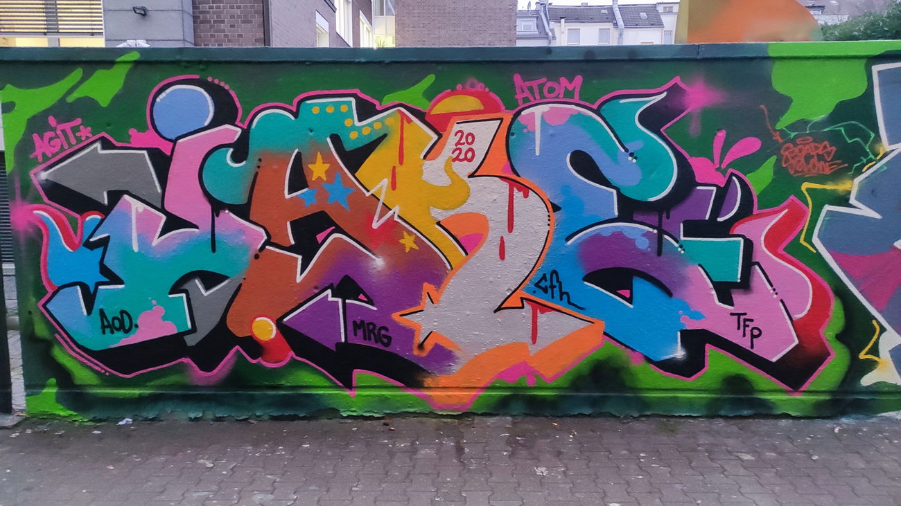 Graffiti Wall in Essen - Photo by Kico_one - Jake (2021)