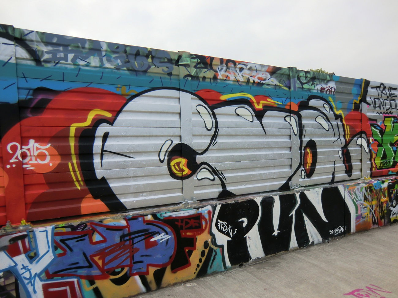 Graffiti Wall in Essen - Photo by Kico_one - Essen, Cva (2015)