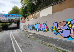 Graffiti Wall in Essen - Photo by Kico_one (2025)