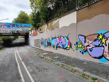 Graffiti Wall in Essen - Photo by Kico_one (2025)