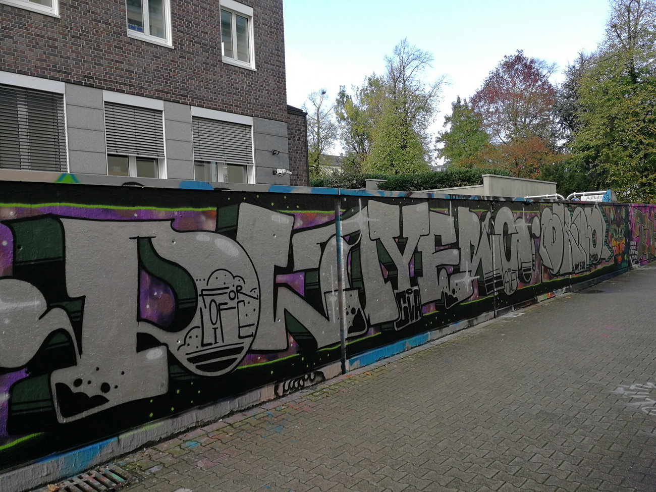 Graffiti Wall in Essen - Photo by Kico_one - Essen;NRW, Ruhrpott, Players (2017)