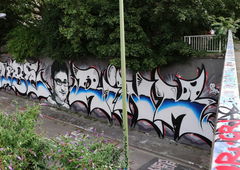 Graffiti Wall in Essen - Photo by Kico_one (2021)