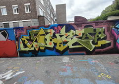 Graffiti Wall in Essen - Photo by Kico_one (2025)