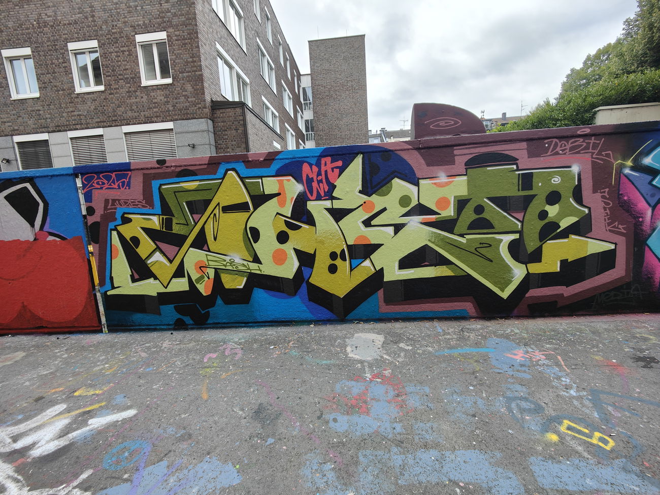 Graffiti Wall in Essen - Photo by Kico_one (2025)