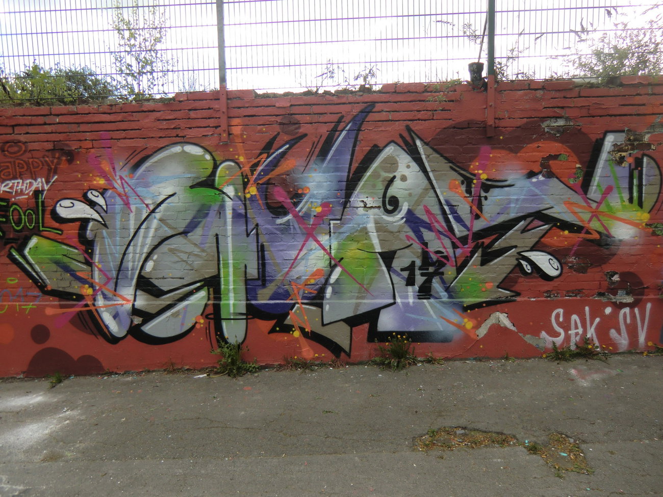 Graffiti Wall in Essen - Photo by Kico_one - Essen, NRW, Ruhrpott (2017)