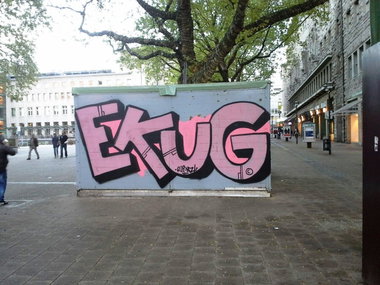 Graffiti Wall in Essen - Photo by Kico_one - Ekug, Essen, NRW (2015)