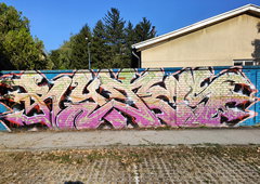Graffiti Wall in Osijek - Photo by Kico_one (2025)