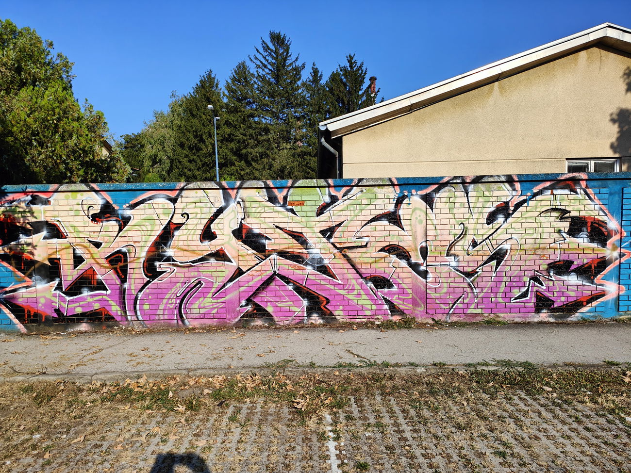 Graffiti Wall in Osijek - Photo by Kico_one (2025)
