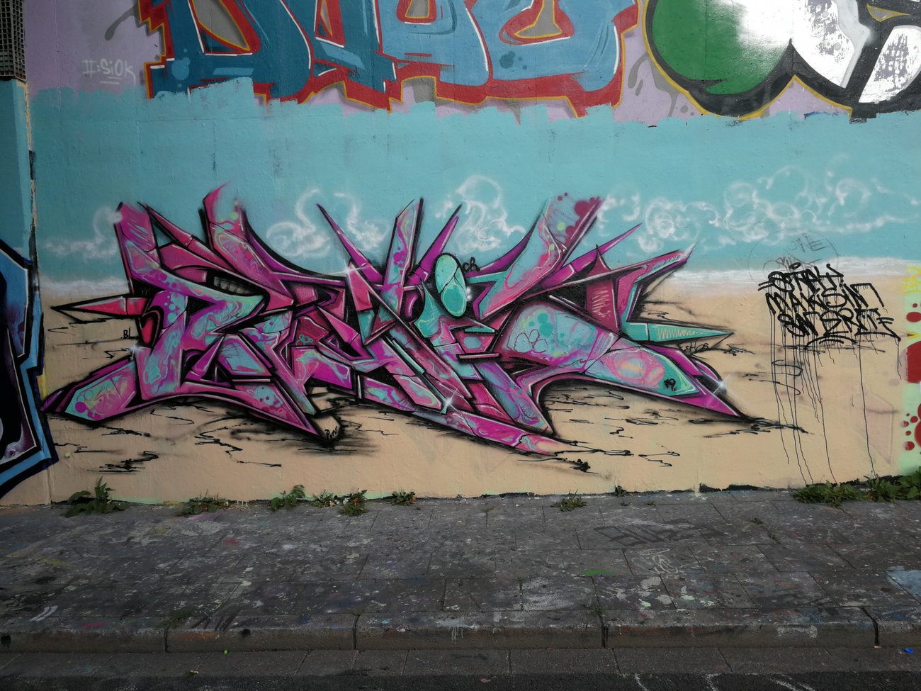 Graffiti Wall in Essen - Photo by Kico_one - Essen, Ruhrpott, NRW (2019)