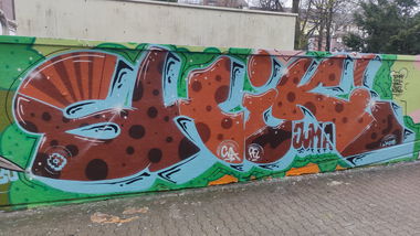 Graffiti Wall in Essen - Photo by Kico_one (2021)