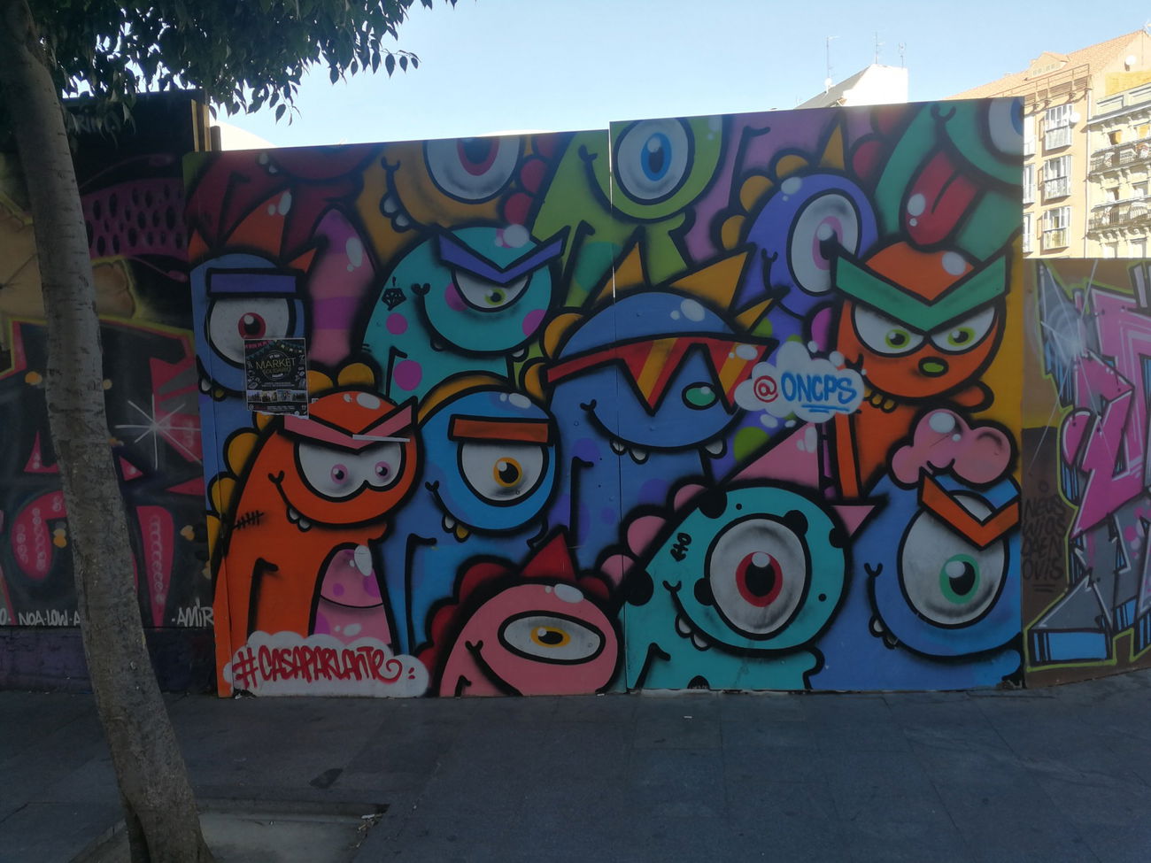 Graffiti Wall in Madrid - Photo by Kico_one - Madrid, Espana