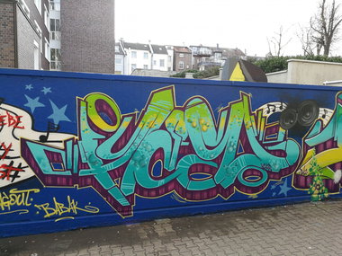 Graffiti Wall in Essen - Photo by Kico_one - Essen, NRW, Ruhrpott (2018)