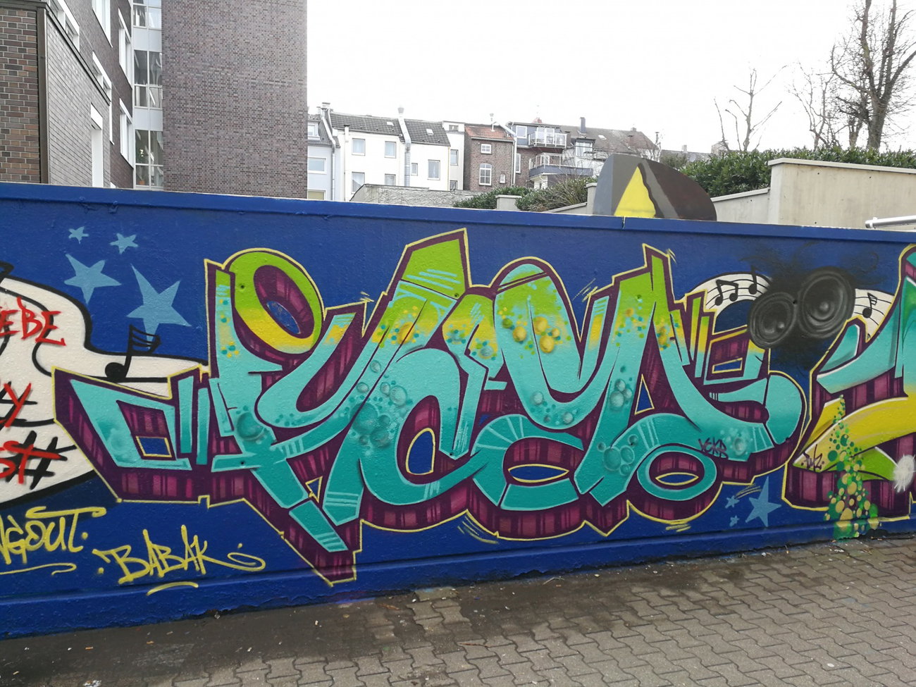 Graffiti Wall in Essen - Photo by Kico_one - Essen, NRW, Ruhrpott (2018)