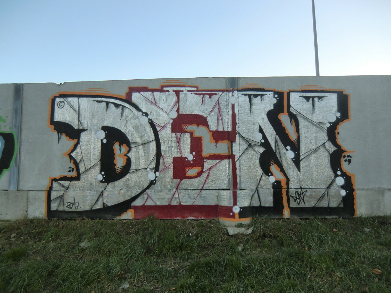 Graffiti Wall in Osijek - Photo by Kico_one - Osijek, Croatia, Hrvatska (2016)