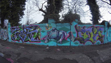 Graffiti Wall in Essen - Photo by Kico_one - Essen, Nrw, Ruhrpott (2017)