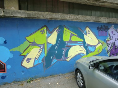Graffiti Wall in Osijek - Photo by Kico_one - Osijek, Croatia, Hrvatska