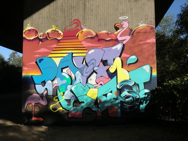 Graffiti Wall in Essen - Photo by Kico_one - Essen, NRW, Ruhrpott (2016)